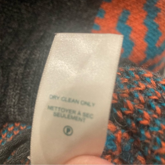 ROOTS Sz M South Western Fringe Open Front Wool Blend Boho Bohemian Cardigan - Picture 5 of 13